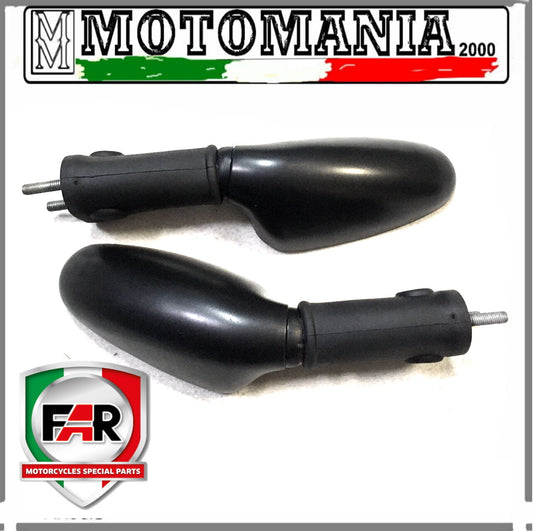 PAIR OF BLACK LEFT AND RIGHT MIRRORS FOR DUCATI SUPER SPORT 600-1000