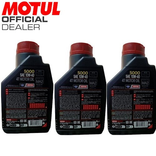 104054 OLIO MOTORE MOTUL 5000 10W40 4T - 3L *