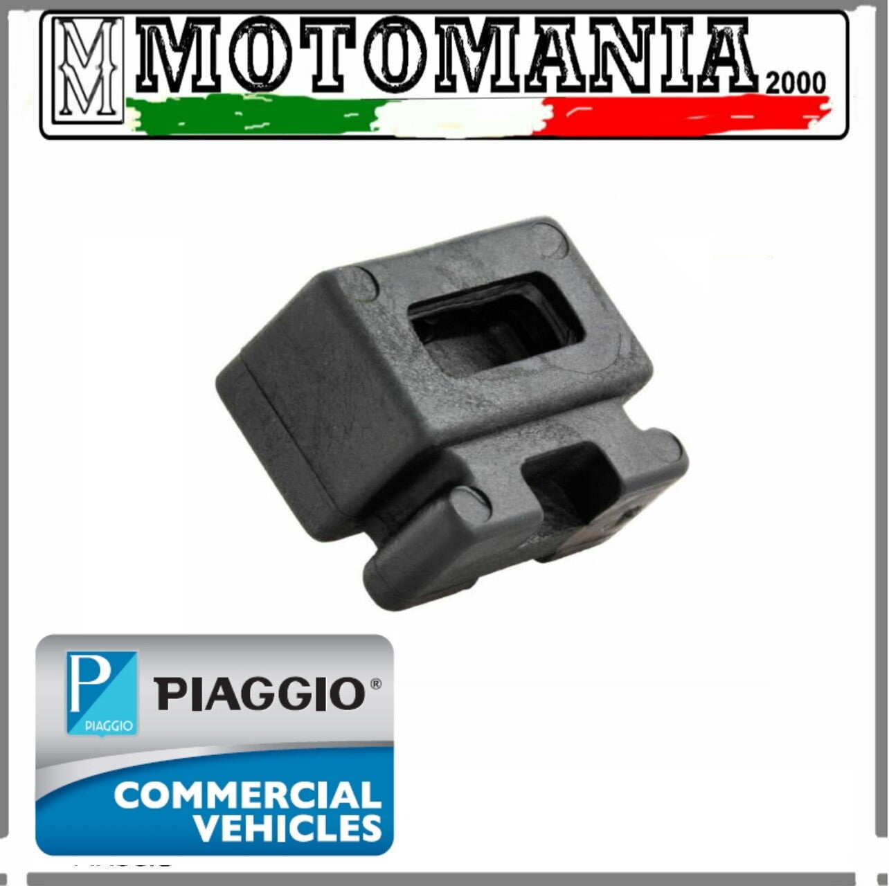 Vespa 50 ET2 1996-2002 CENTER STAND PAD 20X19X30 MM ORIGINAL PIAGGIO *