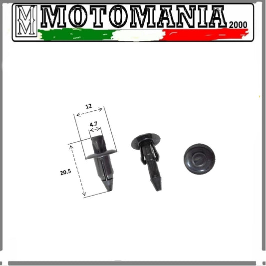 RIVETTO IN PLASTICA PER SUZUKI-HONDA-KYMCO (VEDI COMPATIBILITA' IN DESCRIZIONE)*