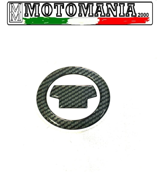 PROTEZIONE TAPPO SERBATOIO X MOTO RESINATO IN CARBONIO YAMAHA 2000  *