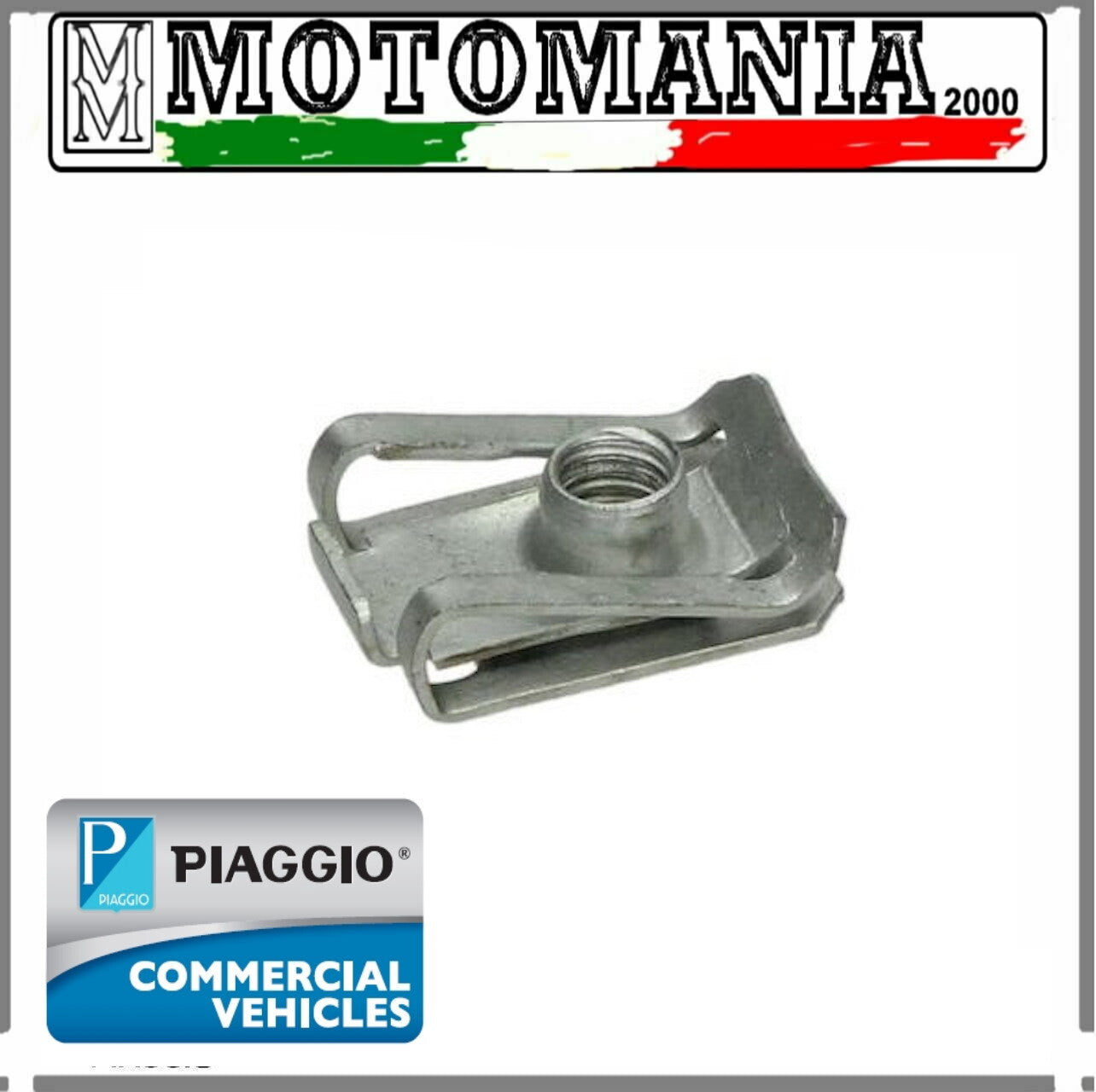 ORIGINAL PIAGGIO BEVERLY 300-350 HOLE FAIRING CLIP ELASTIC PLATE 6MM *