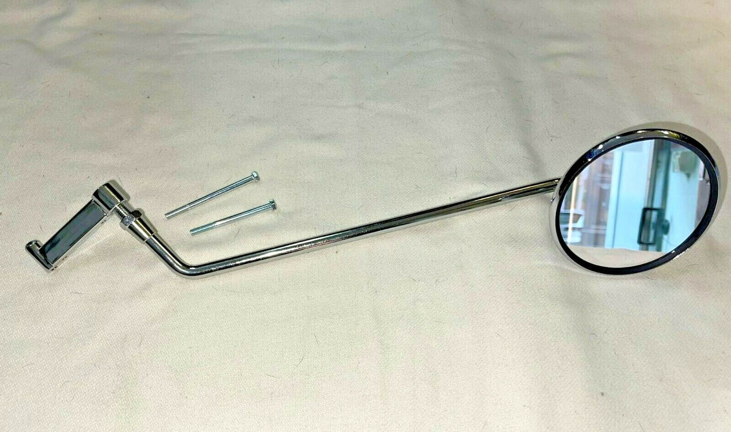 SPECCHIETTO SINISTRO SX COMPLETO DI ATTACCO PER LAMBRETTA LI 2^ 3^ SERIE