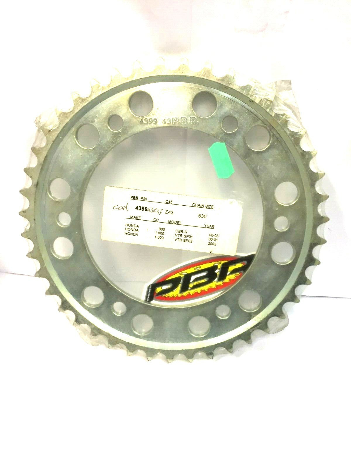 439943C45 CROWN Z43 STEP 530 HONDA CBR-R 900 2000-2001-2002-2003