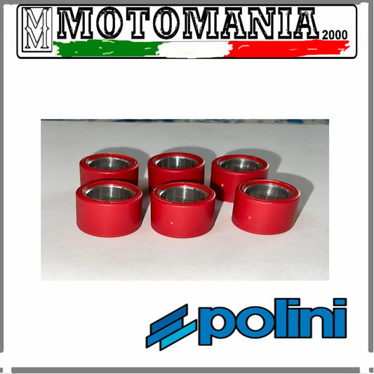 POLINI 242083 KIT 6 ROLLERS VARIATOR 19X15.5 GR.04.3