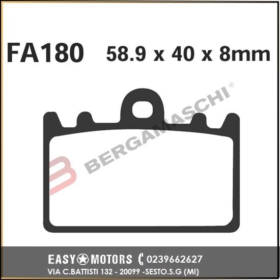 R1218000 PASTIGLIE FRENO SUZUKI RGV250 KAWASAKI  ZXR 400