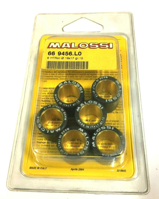 669456L0 KIT 6 ROLLERS 19X17 GR 12 VARIATOR ORIGINAL Piaggio Hexagon LX 125