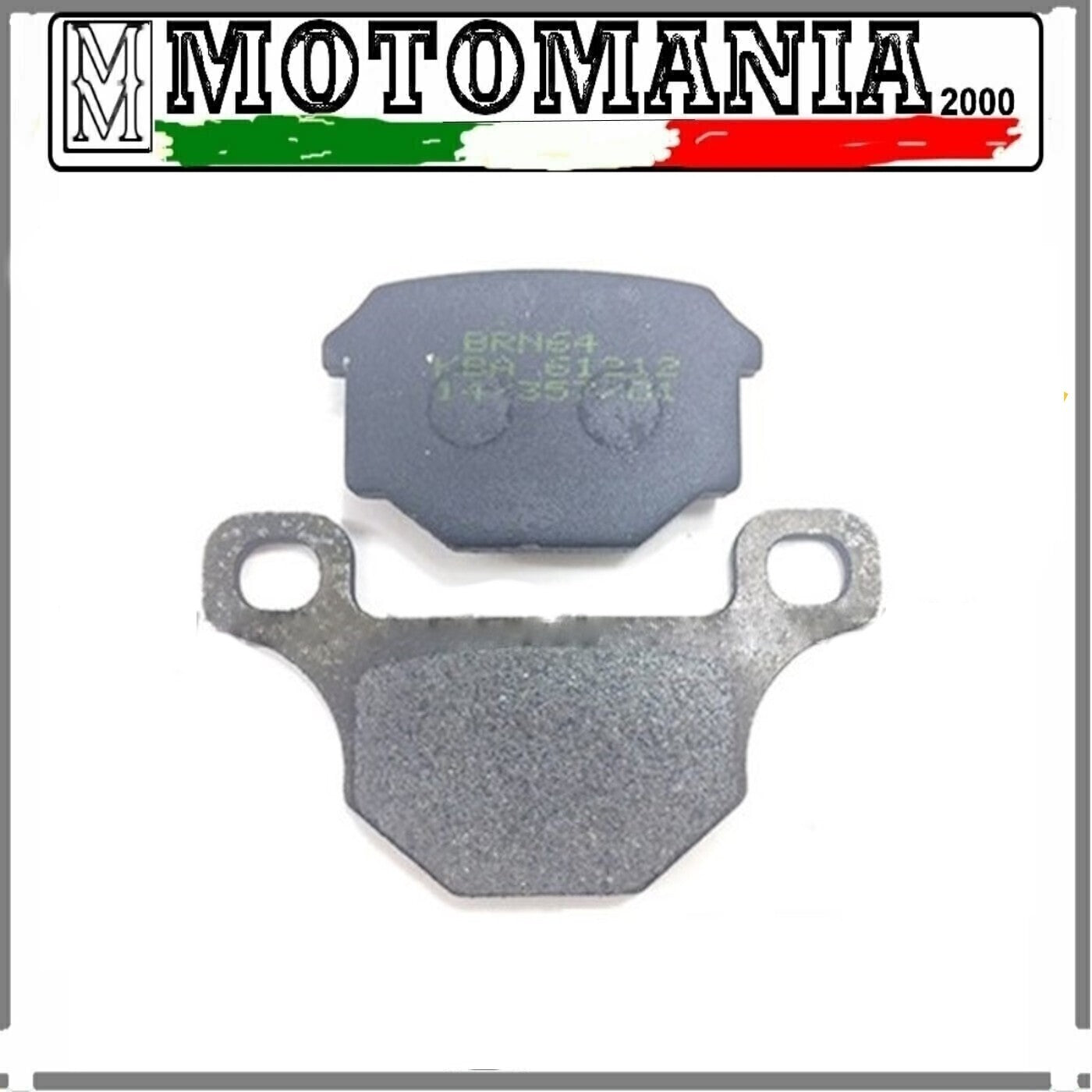 R1609300 PASTIGLIE FRENO ANTERIORE KEEWAY DERBI 250