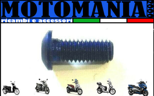 BLUE ERGAL MOTORCYCLE HEX HOLLOW CURVED HEAD SCREW *