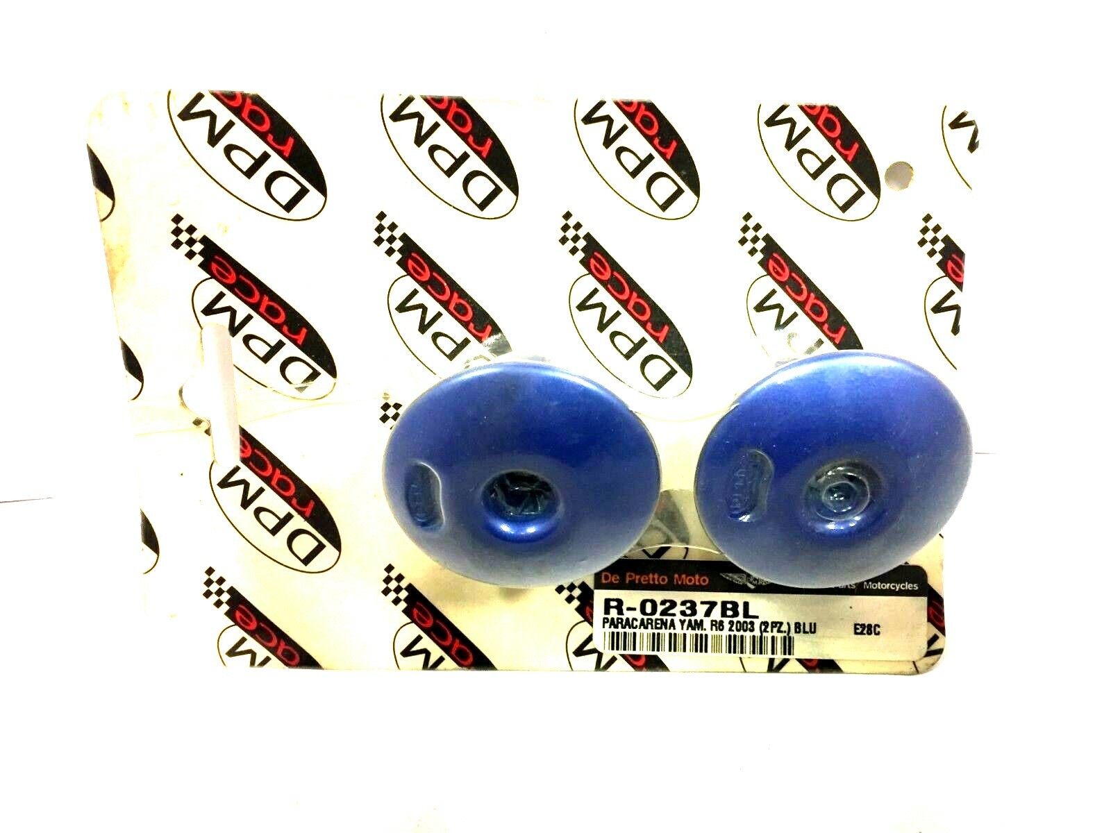 R-0237BL CP BLUE BLACK MOTORCYCLE FAIRING GUARD YAMAHA R6 YEAR 2003