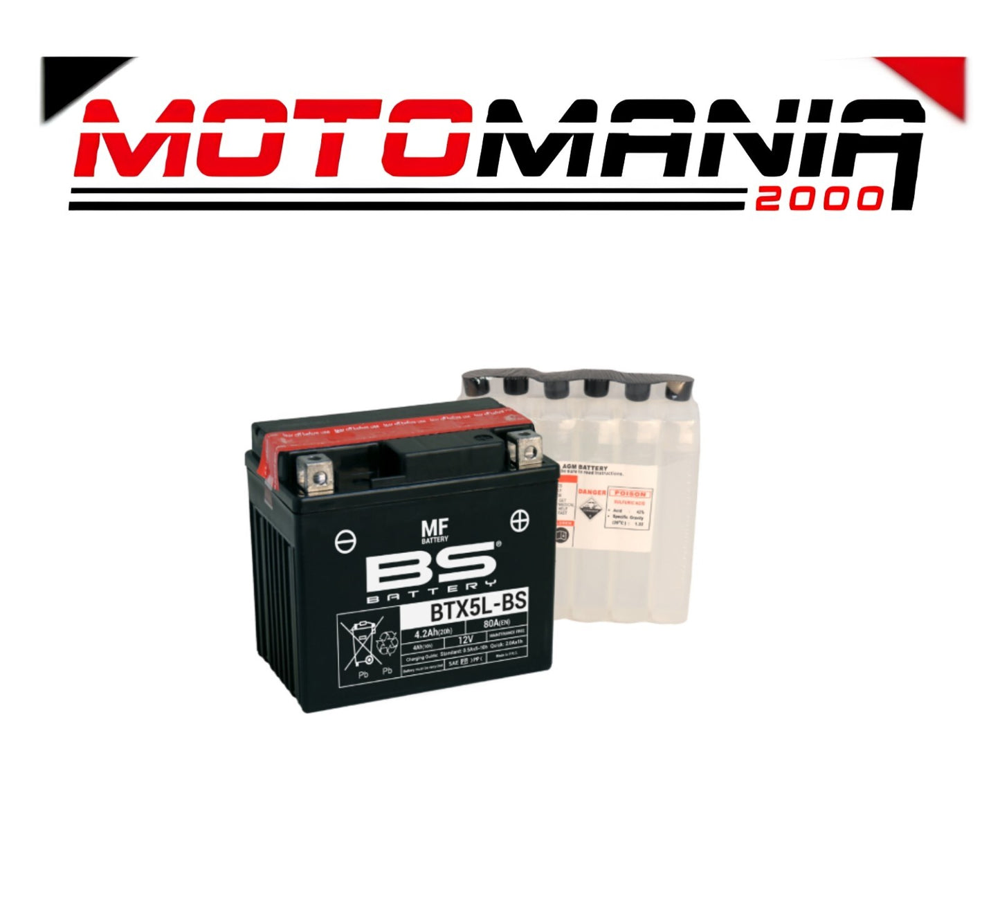 BATTERIA BS MF BTX5L-BS