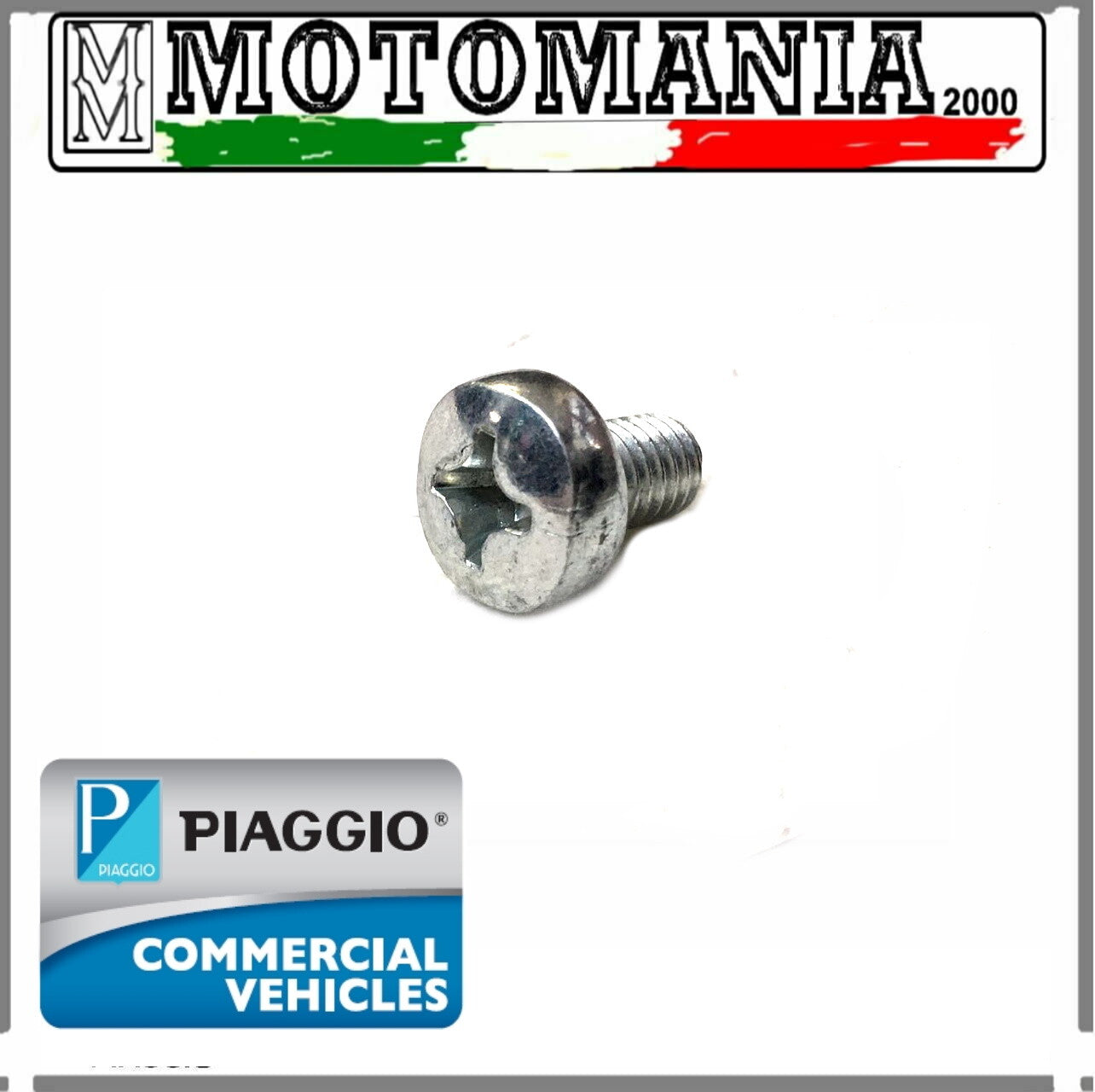 BEVERLY CRUISER 500 2007-2012 VITE CON PUNTA A CROCE ZINCATA M6X10 ORIGINALE  *