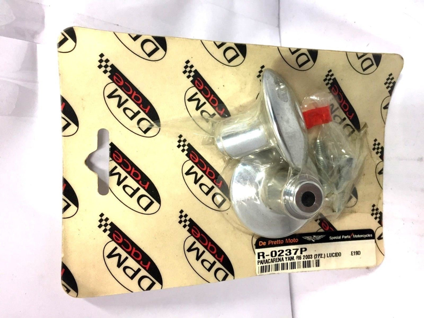 R-0237P CP PARACARENA ARGENTO DE PRETTO MOTO YAMAHA R6 ANNO 2003