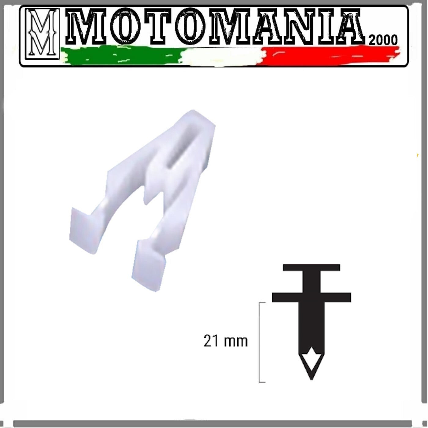 RIVETTO IN PLASTICA HONDA SH 125-150CC / VFR 1200 / CBF 125-1000CC /NC 700-750 *