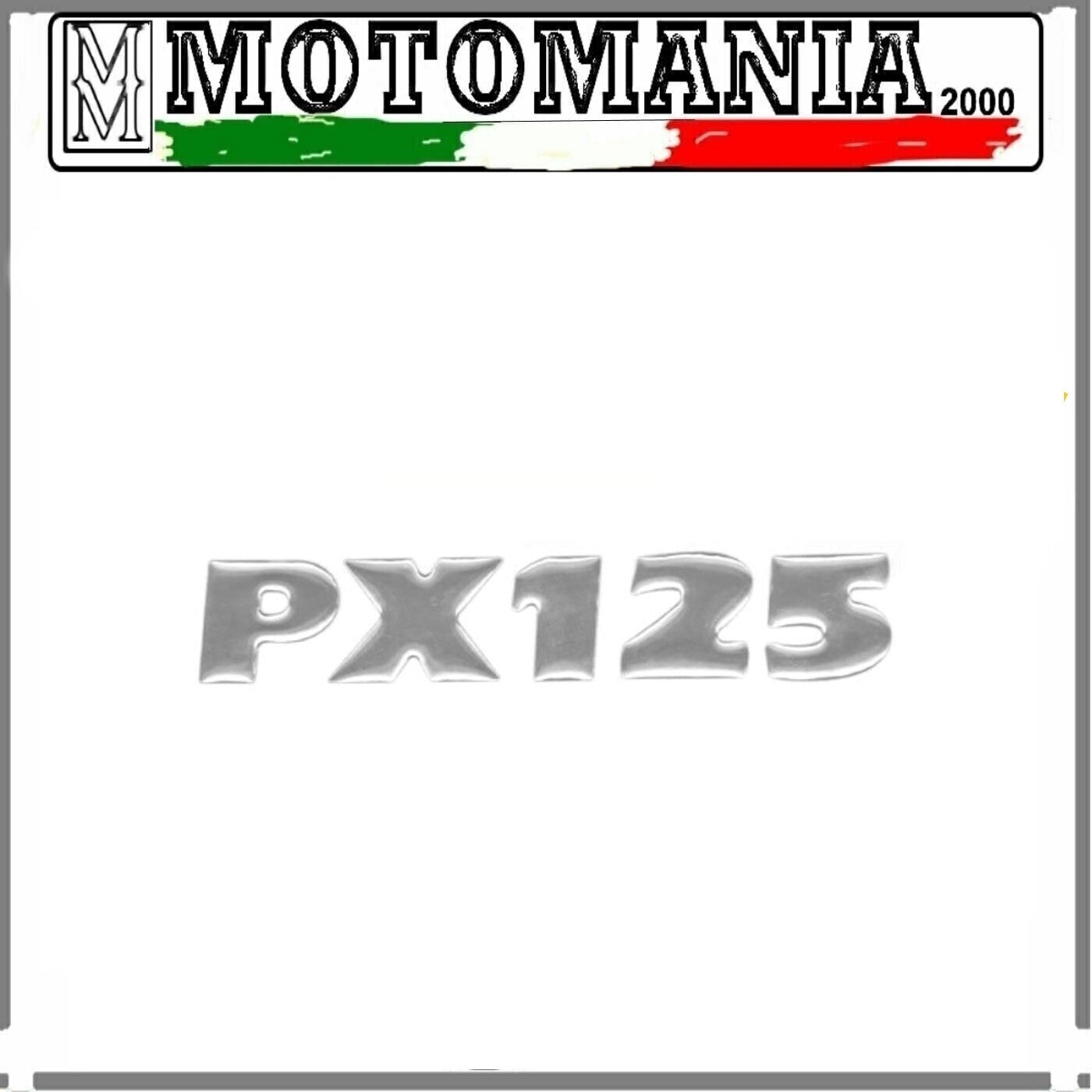 TARGHETTA COFANO LATERALE PIAGGIO VESPA PX 125CC 1998-2001