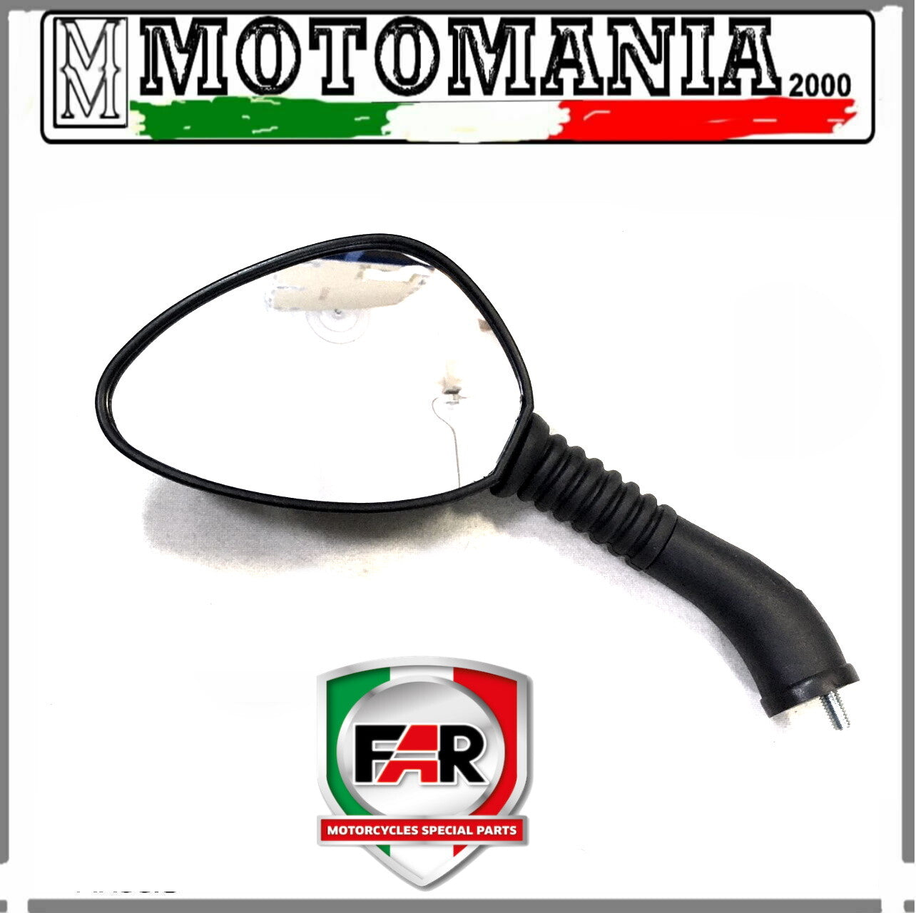 BLACK SX REARVIEW MIRROR FOR HONDA FORESIGHT 250 FIRST SERIES