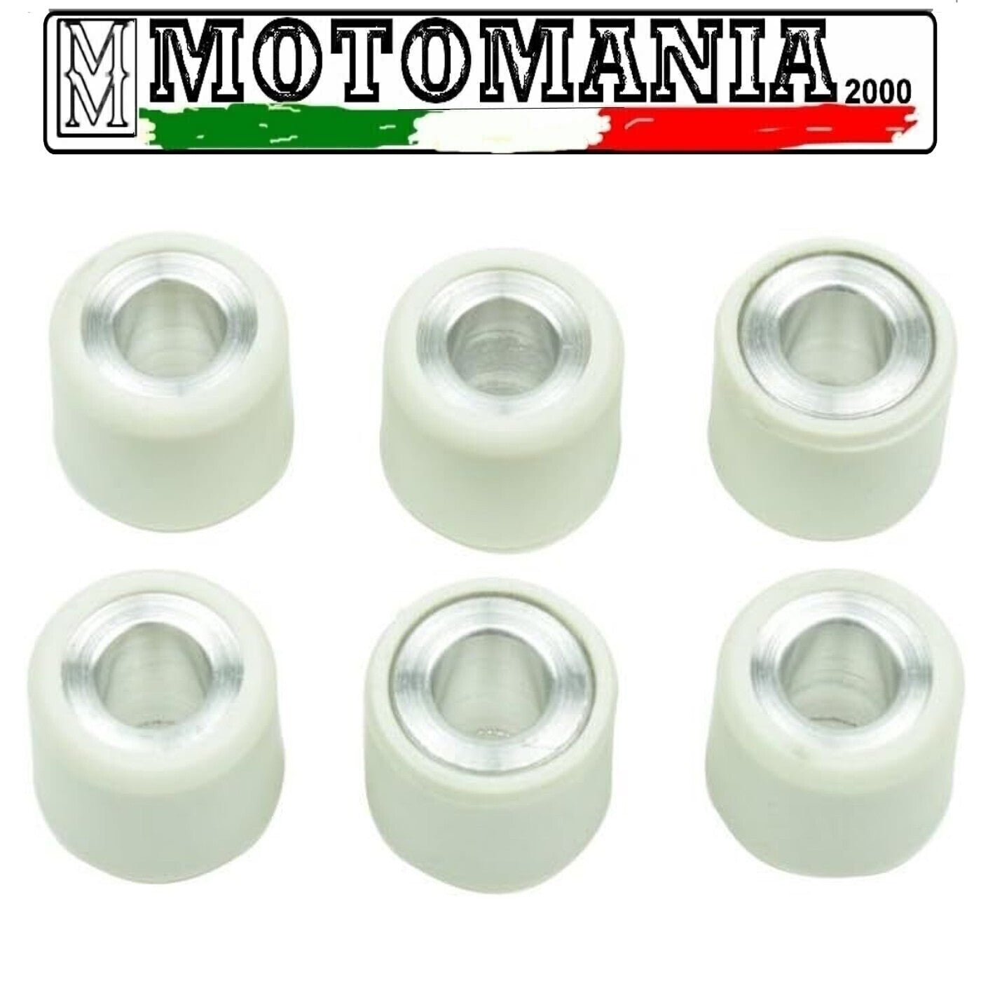 S41000030P003 KIT 6 RULLI 15X12 GR.5 APRILIA ATALA BS VILLA CAGIVA FANTIC KTM  *
