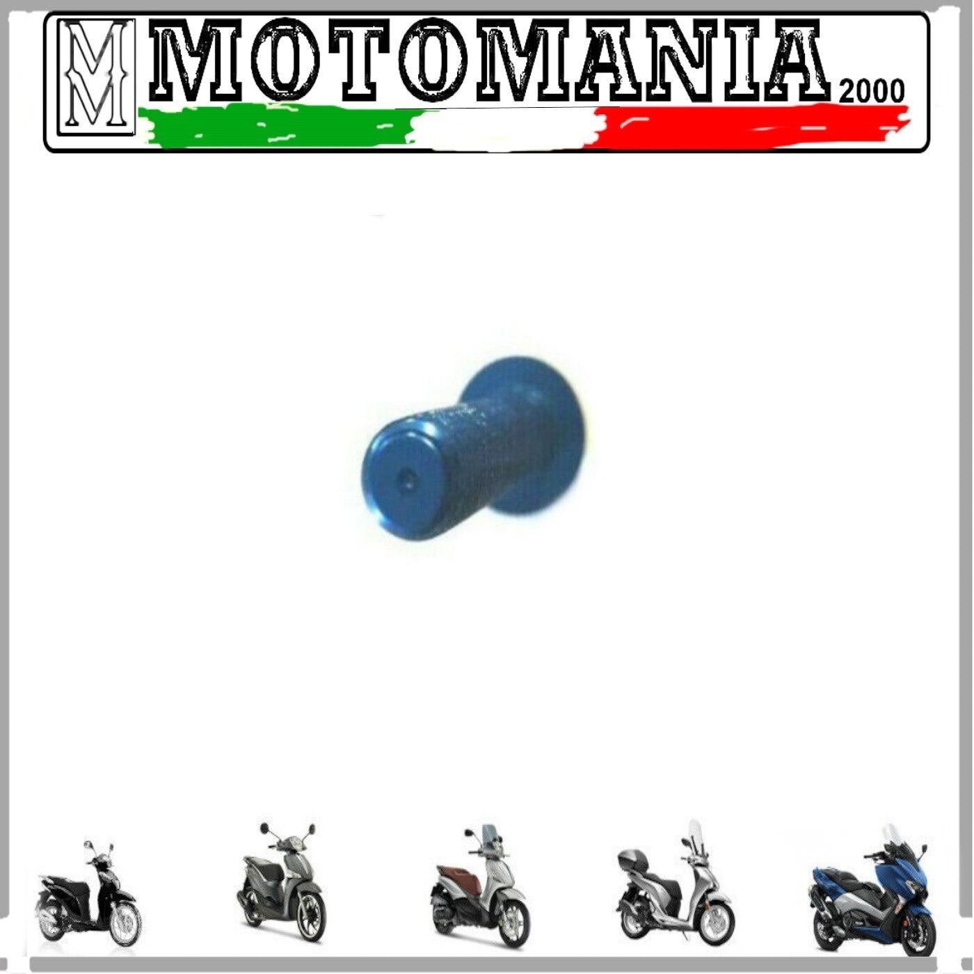 6X35 ERGAL BLUE HEX HEAD bolt mm. 8  *