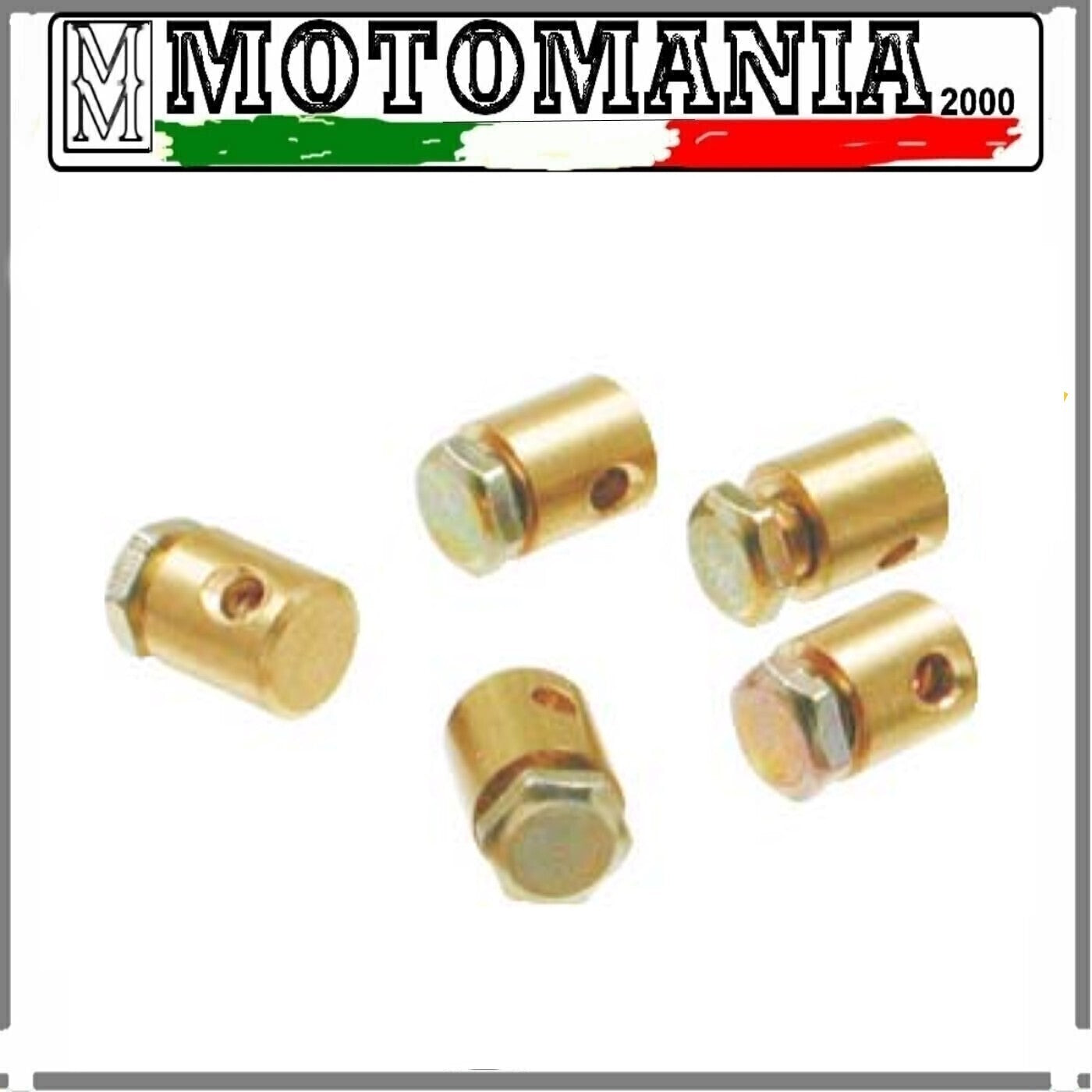 MORSETTO CAVO GAS PER PIAGGIO COSA 1-2-CL-CLX / VESPA 50-90-100-125-150CC *
