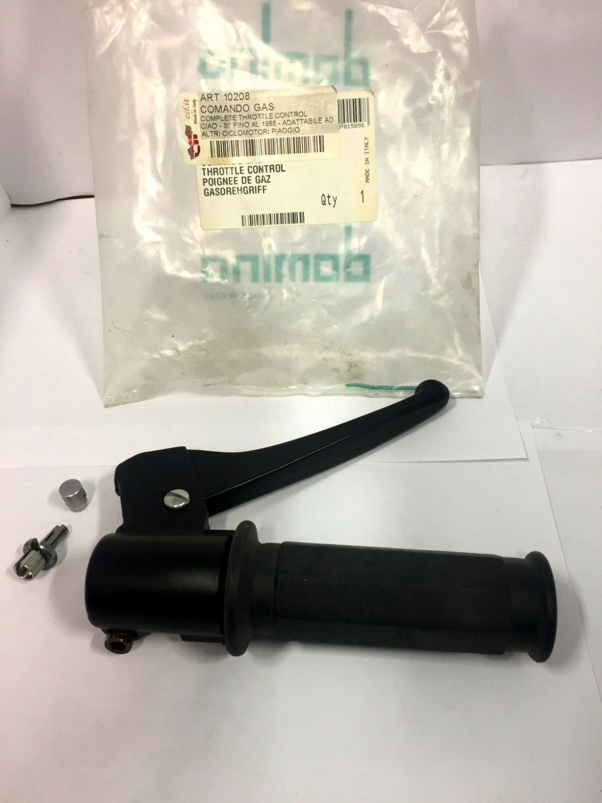 CIF 10208 COMANDO GAS PIAGGIO CIAO-SI FINO AL 1988 ADATT.A ALTRI CICLOMOTORI PI