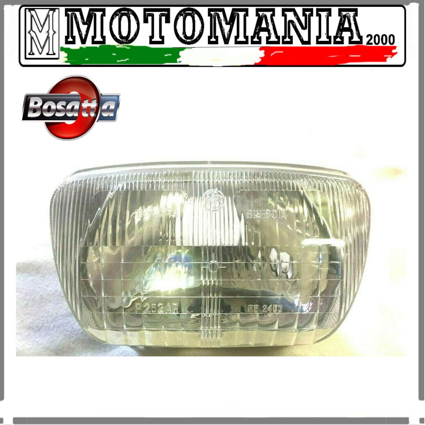 F262 FANALE ANTERIORE SENZA PORTALAMPADA PIAGGIO FREE 50 BOSATTA