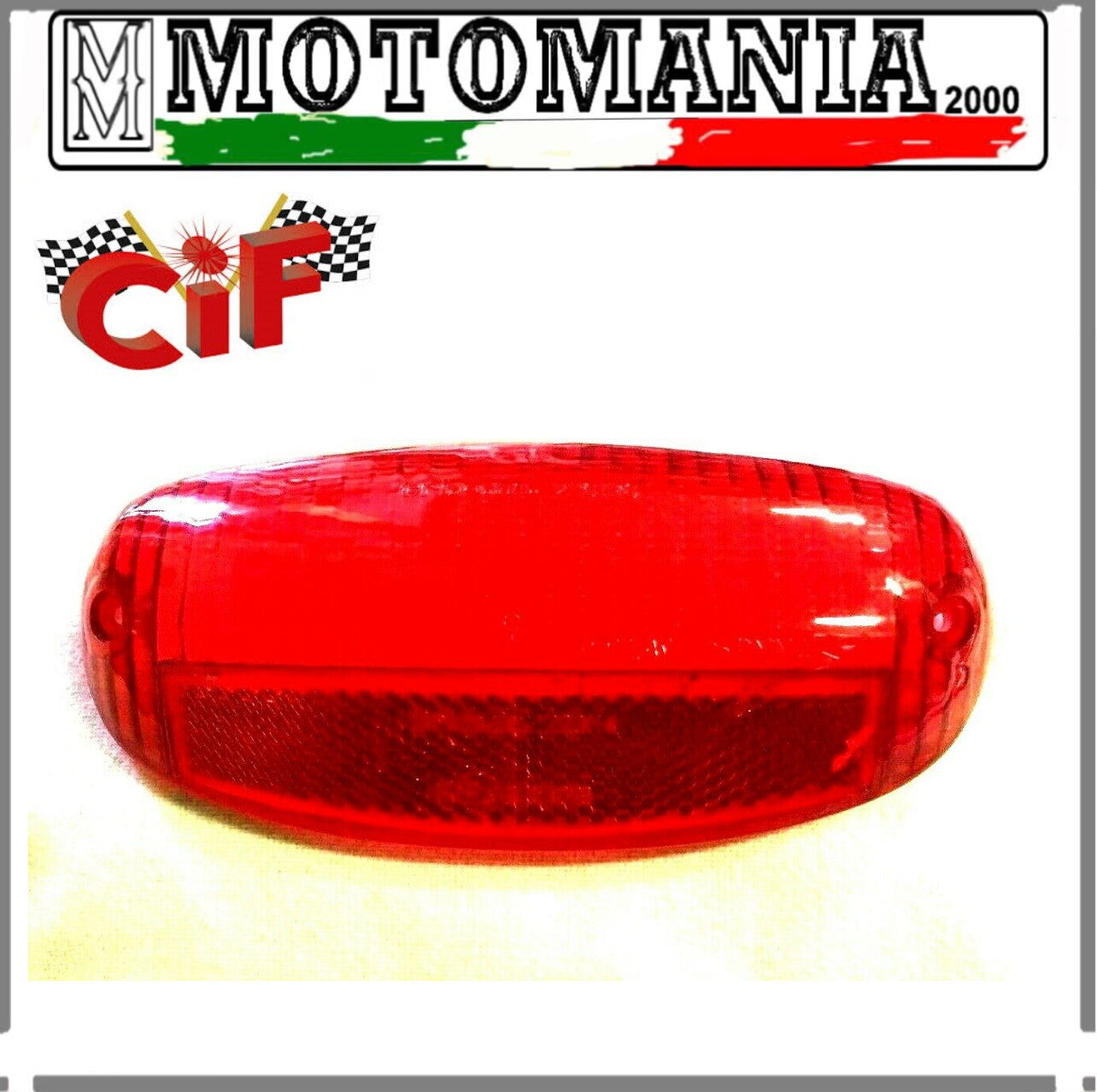 1696 CIF TRASPARENTE FANALE POSTERIORE PIAGGIO VESPA ET2 50 -ET4 125