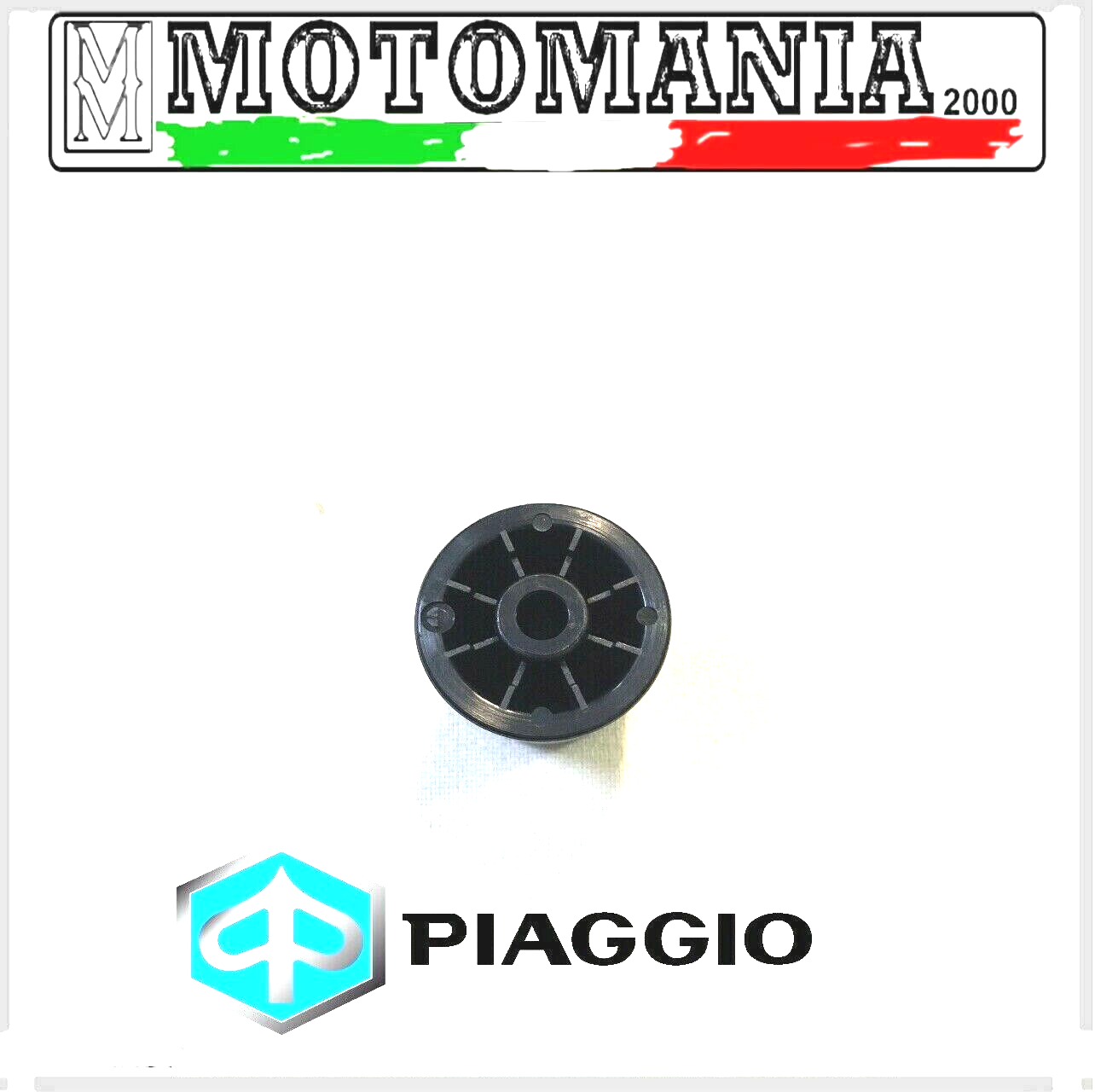 TERMINALE MANUBRIO PLASTICA NERO PIAGGIO BEVERLY 125-300-350