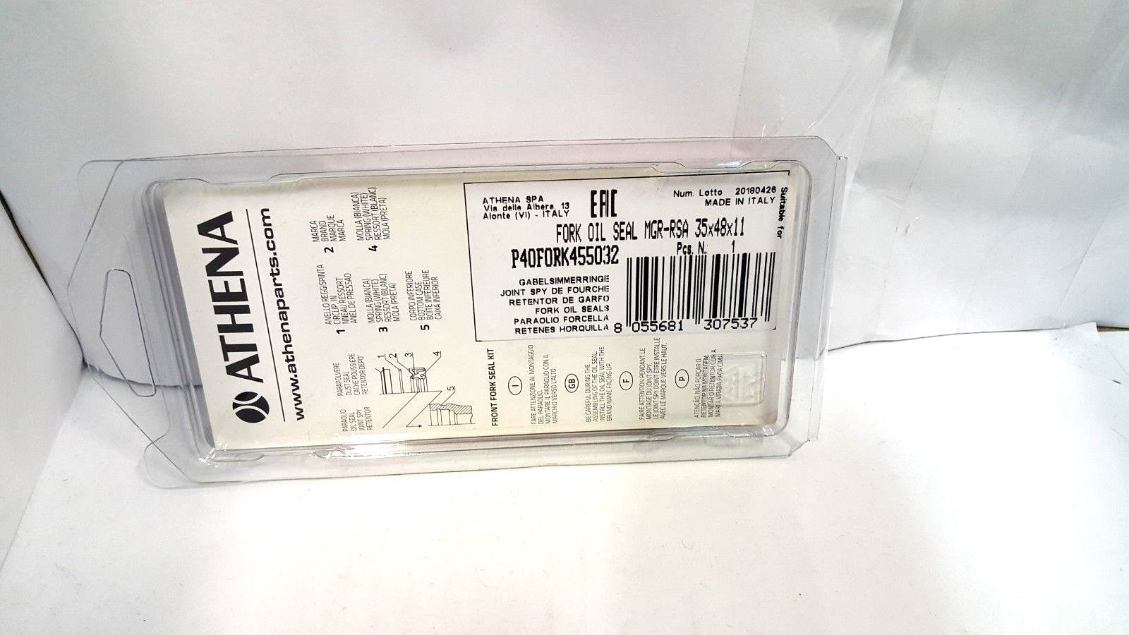 P40FORK455032 KIT PARAOLI FORCELLA  SUZUKI GS 650-DR 200