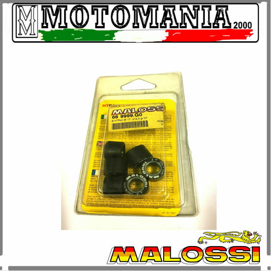 669999G0 KIT 6 ROLLERS VARIATOR 17X12.3 GR.07 MALOSSI