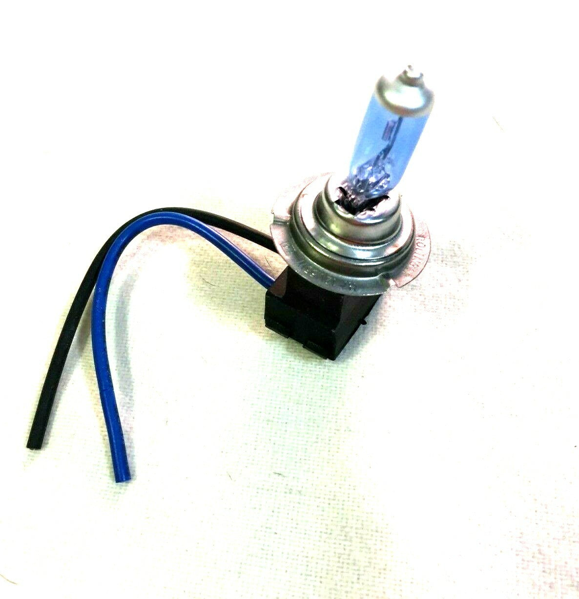 PORTA LAMPADA H7 12 V -24 V COMPLETO DI LAMPADA H7 LUCE BIANCA 12V60/55 X MOTO