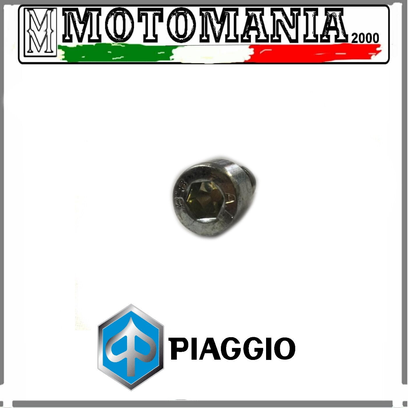 VITE SCARICO OLIO M8X11 MM ORIGINALE PIAGGIO PER LIBERTY 150 2016-2018