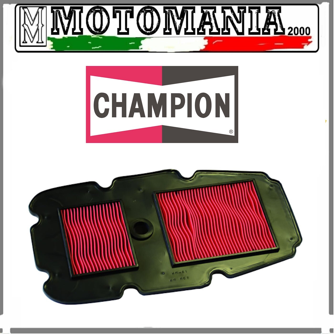 FILTRO ARIA CHAMPION CAF0615 HONDA XL 650 V TRANSALP 650CC 2000-2007