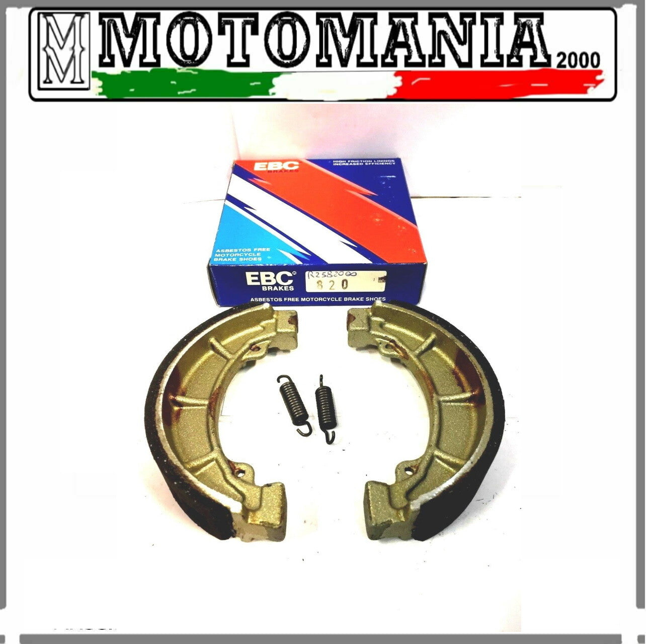 CP GANASCE FRENO EBC SYM SHARK 50-125-150 1999 SYM HD 125 200 03-15*