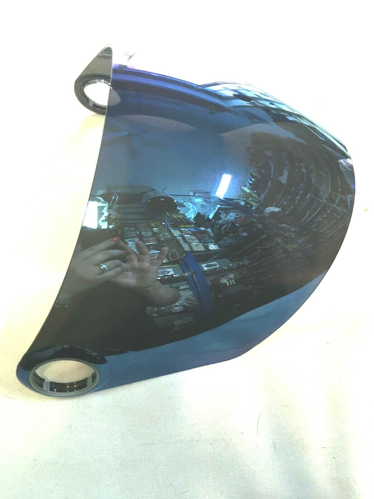 SH503000BL VISIERA LUNGA BLU' PER CASCO SHARK S 400