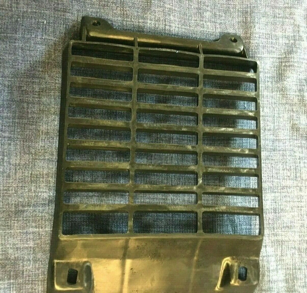 BLACK RADIATOR GRILLE CAGIVA FIN GOLD 125 S2 1986 M8 ENGINE