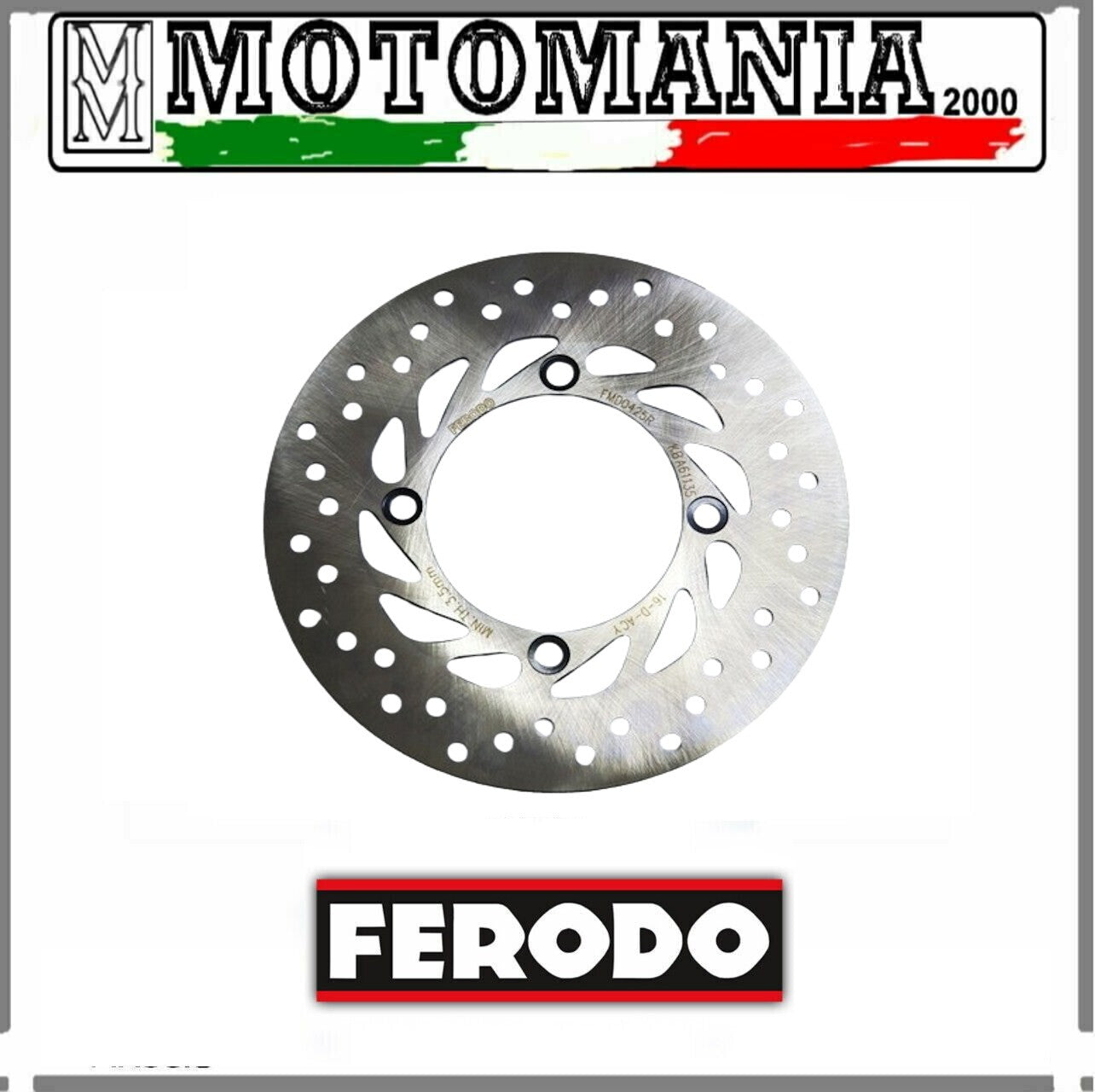 FMD0425R BRAKE DISC FOR HONDA FES FORESIGHT 250 1998/1999 *