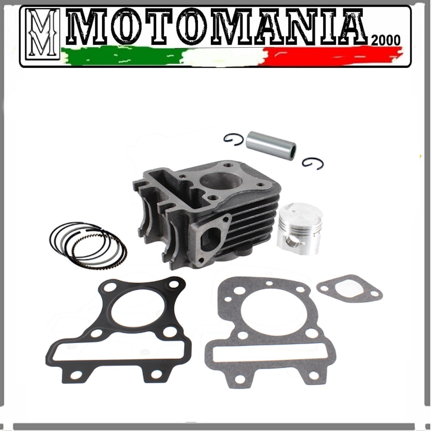 KIT CILINDRO PIAGGIO LIBERTY, FLY, ZIP, VESPA ET, VESPA LX 4T 50CC 39MM