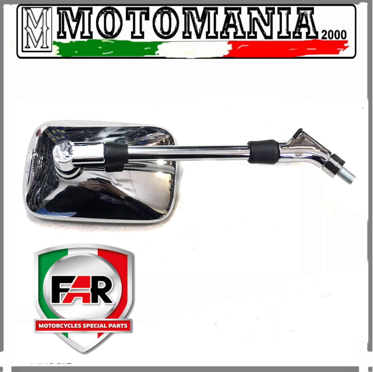 CHROME RIGHT REARVIEW MIRROR FOR SUZUKI BURGMAN 250-400,SV 1000-SV 650