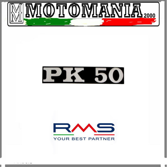 PIAGGIO VESPA PK 50 1982/1984 TARGHETTA COFANO LATERALE 142720990