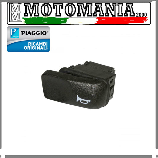 PULSANTE CLACSON ORIGINALE PIAGGIO PER VESPA LX 50 4T TOURING -  LIBERTY IGET