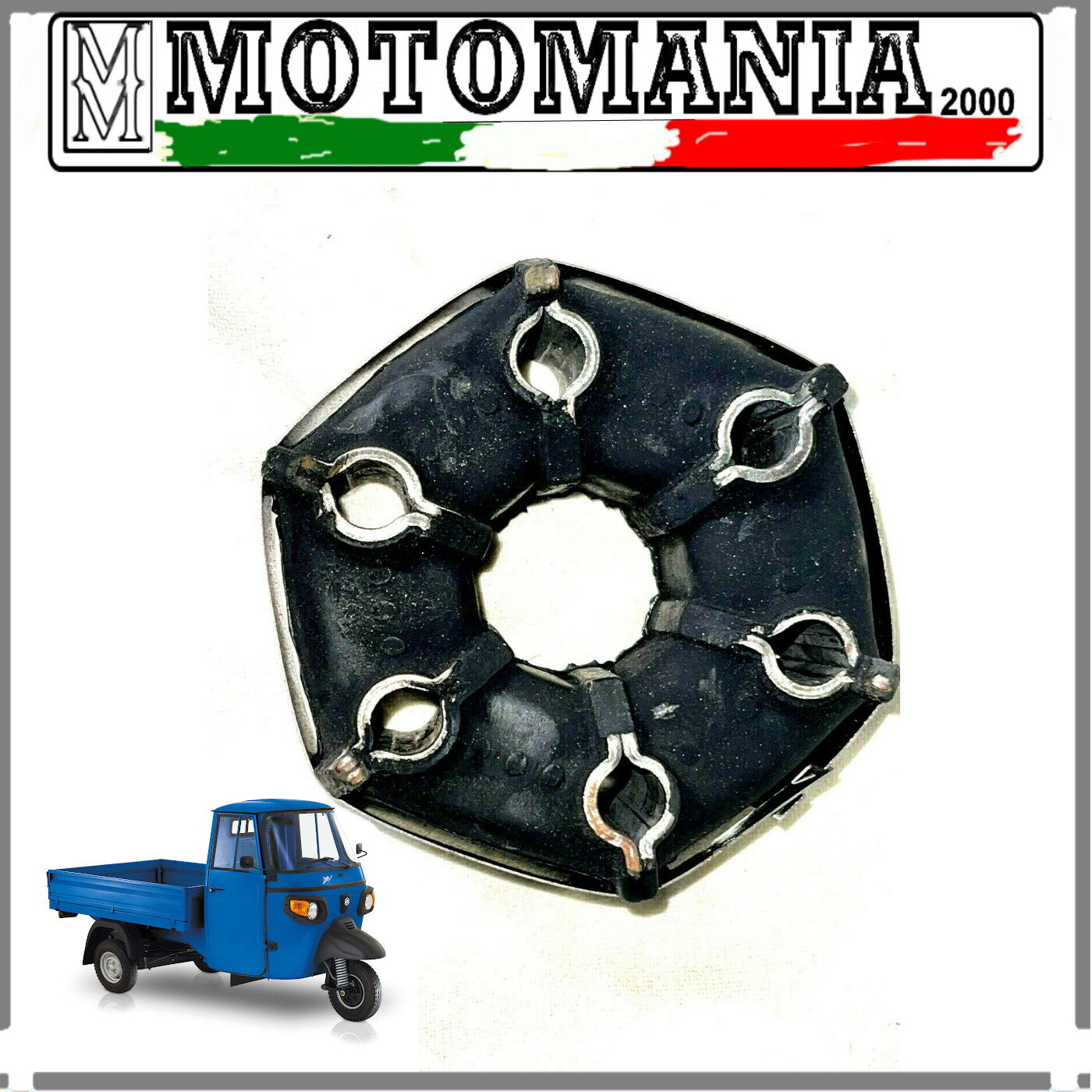 B073421 APE POKER DIESEL AND PETROL ELASTIC JOINT FOR APE 420 QUARGO *