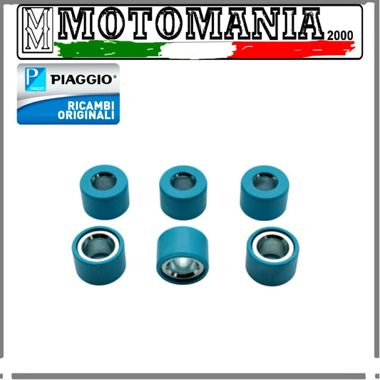 ORIGINAL 6 ROLLER VARIATOR KIT Piaggio Liberty 125 - Piaggio Hexagon LX4 125