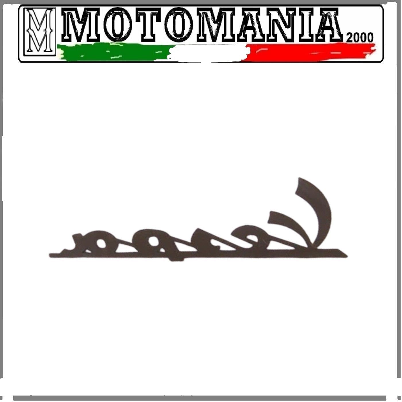 142720460 TARGHETTA COFANO LATERALE PER PIAGGIO VESPA PX 125/150CC 2011-2016 *