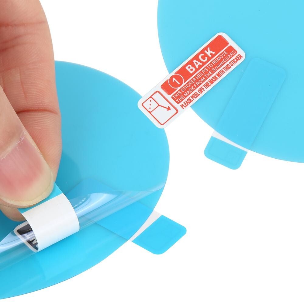 PELLICOLE ADESIVE ANTI PIOGGIA UNIVERSALI PER MOTO E AUTO