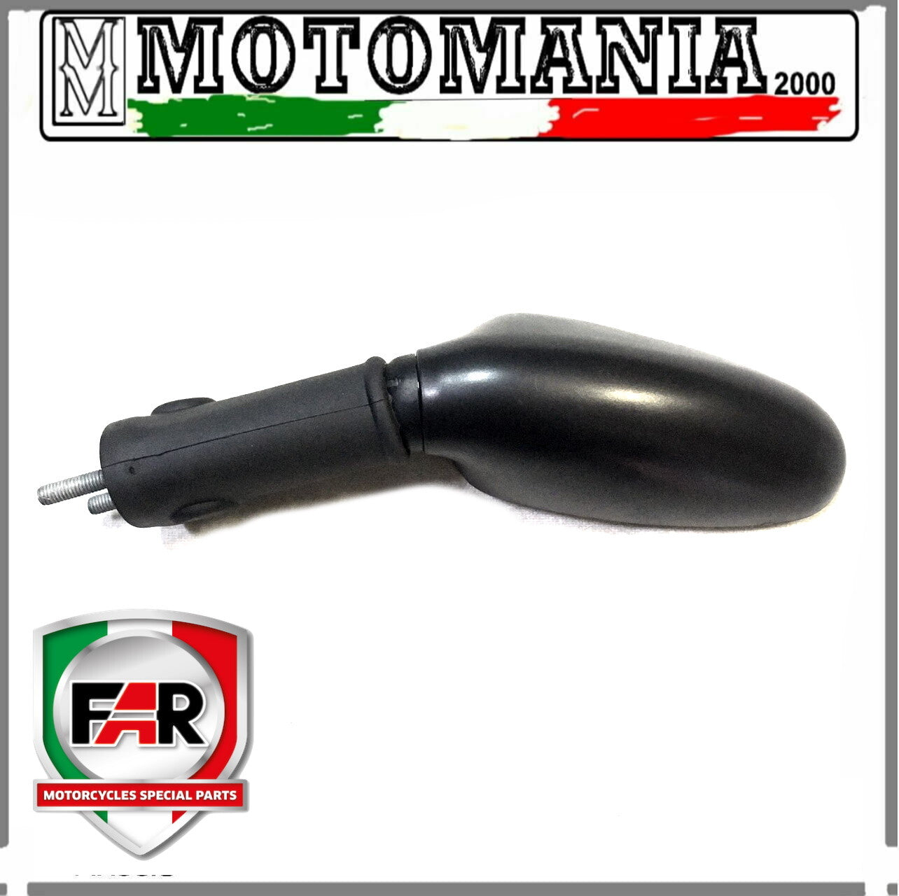 BLACK SX REARVIEW MIRROR FOR DUCATI SUPER SPORT 600-1000