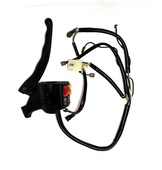 LEVER HOLDER CONTROL LEFT LIGHTS AND HORN FOR MOPED DIAMETER 22