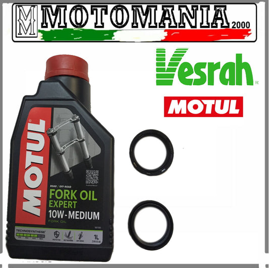 KIT PARAOLI FORCELLA + OLIO 10 W MOTUL TRIUMPH DAYTONA 750 ANN0 1991*