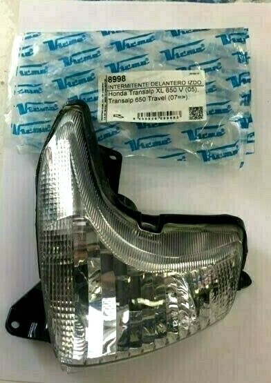 8998 FRECCIA ANT.SX BIANCA  HONDA TRANSALP XL 650 V 2005-TRANSALP 650 TRAVEL 07