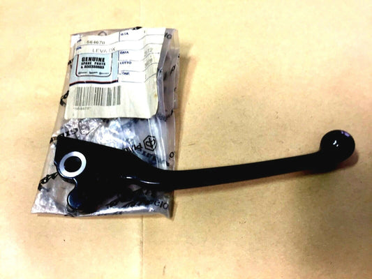564678 BRAKE LEVER RIGHT-SX BLACK ORIGINAL PIAGGIO SUPER HEXSAGON GTX 125 YEA...
