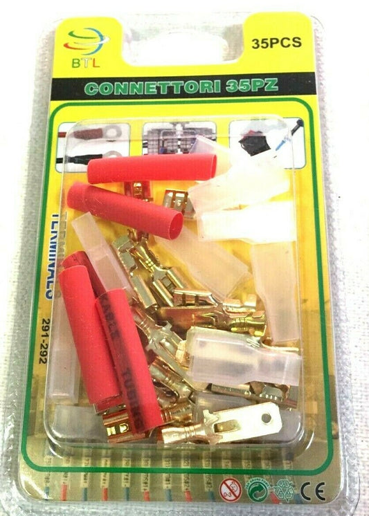 KIT 35 PEZZI SPINETTE MASCHIO E FEMMINA CON COPERTURA USO UNIVERSALE *